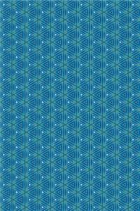 Geometric Pattern Cover Blank-Lined Journal Notebook Vol.2