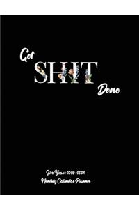 Five Years 2020-2024 Monthly Calendar Planner