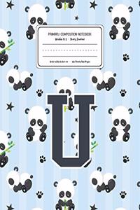 Primary Composition Notebook Grades K-2 Story Journal U