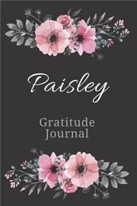 Paisley Gratitude Journal