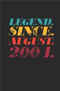 Legend Since August 2004