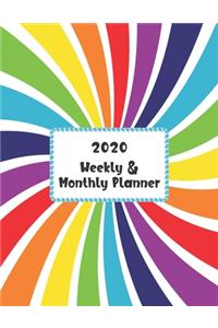 2020 Weekly & Monthly Planner