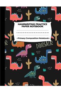 Handwriting Practice Paper Notebook Primary Composition Notebook