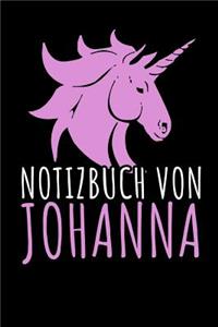 Notizbuch Von Johanna