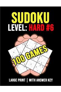 Sudoku Level Hard #6 - 100 Games