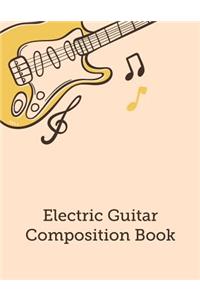 Electric Guitar Composition Book
