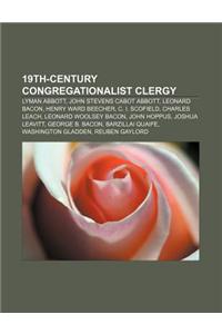 19th-Century Congregationalist Clergy