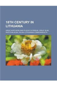 18th Century in Lithuania