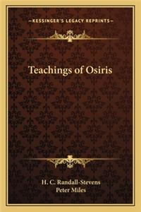 Teachings of Osiris