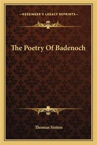 Poetry of Badenoch