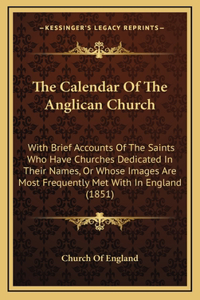 The Calendar of the Anglican Church