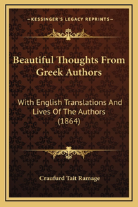 Beautiful Thoughts From Greek Authors