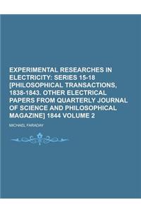 Experimental Researches in Electricity Volume 2