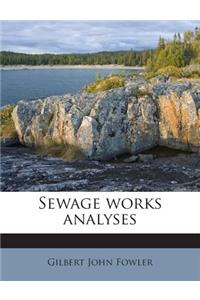 Sewage Works Analyses