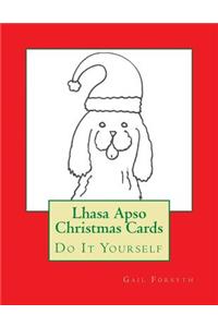 Lhasa Apso Christmas Cards