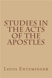 Studies in the Acts of the Apostles