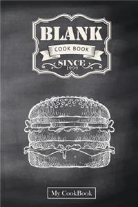 Blank Cookbook