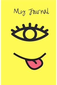 My Journal, One Eye Emoji