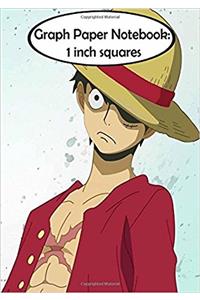 Luffy Graph Paper Notebook