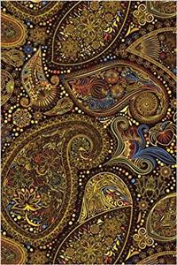 Colorful Indian Paisley Design Journal