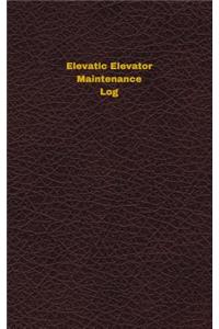 Elevatic Elevator Maintenance Log