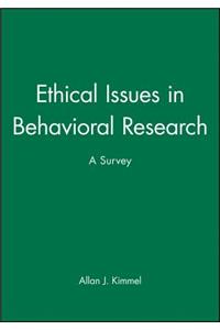 Ethical Issues Behavioral Research