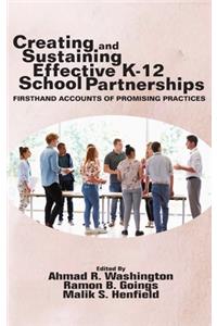 Creating and Sustaining Effective K-12 School Partnerships