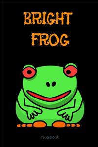 Bright Frog Composition Notebook