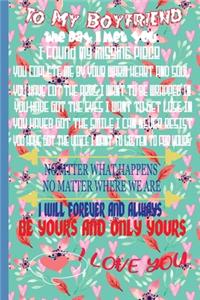 To My Boyfriend the Day I Met You