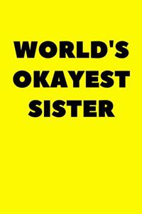 World's Okayest Sister