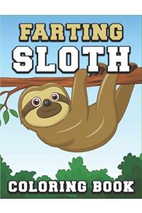 Farting Sloths Coloring Book