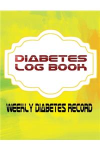 Daily Diabetes Blood Sugar Diary
