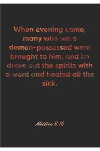 Matthew 8