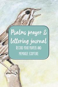 Psalms Prayer & Lettering Journal
