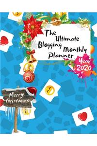 The Ultimate Merry Christmas Blogging Monthly Planner Year 2020