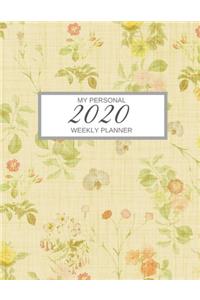 My Personal 2020 Weekly Planner
