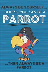 Always Be Yourself Unless You Can Be a Parrot Then Always Be a Parrot
