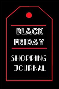 Black Friday Shopping Journal