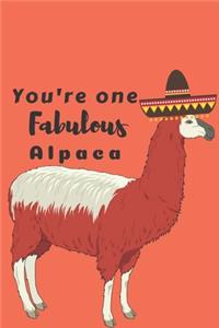 You're one fabulous alpaca - Notebook