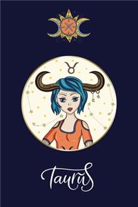 TAURUS - Lined Journal