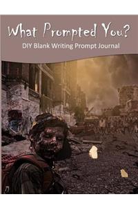 What Prompted You? DIY Blank Writing Prompts Journal