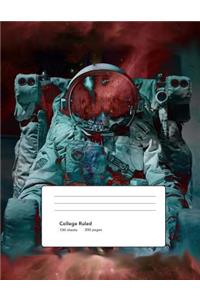 Astronaut Composition Notebook