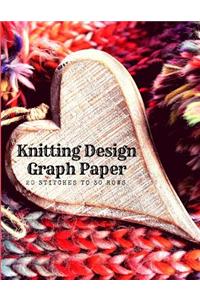 Knitting Design Graph Paper 20 Stitches to 30 Rows