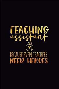 Teaching Assistant Notebook