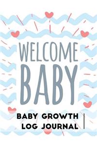 Baby Growth Log Journal