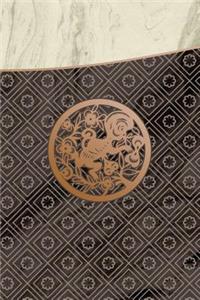 Monogram Monkey Notebook