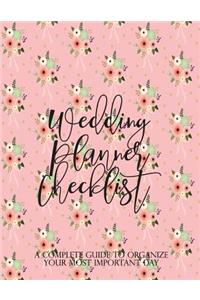 Wedding Planner Checklist