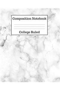 Composition Notebook College Ruled