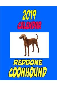 2019 Calendar Redbone Coonhound