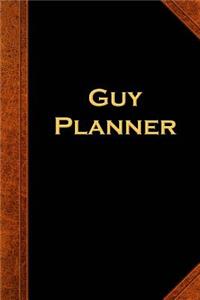 2019 Daily Planner For Men Guy Planner Vintage Style